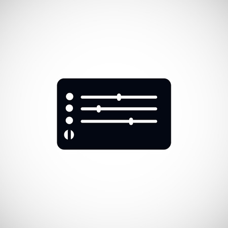 Media players icon, flat design best vector iconのイラスト素材