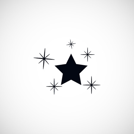 Star vector, flat design best vector iconのイラスト素材