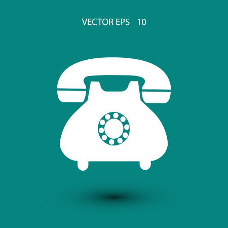 Phone icon vector, flat design best vector iconのイラスト素材