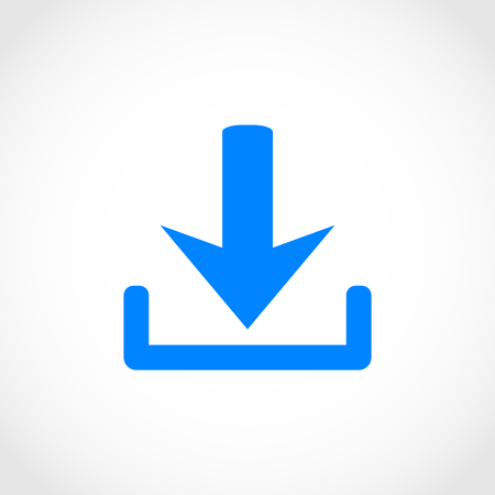 upload vector icon, flat design best vector iconのイラスト素材