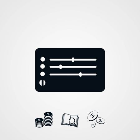 Media players icon, flat design best vector iconのイラスト素材