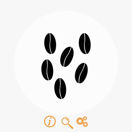 coffee vector icon, flat design best vector iconのイラスト素材
