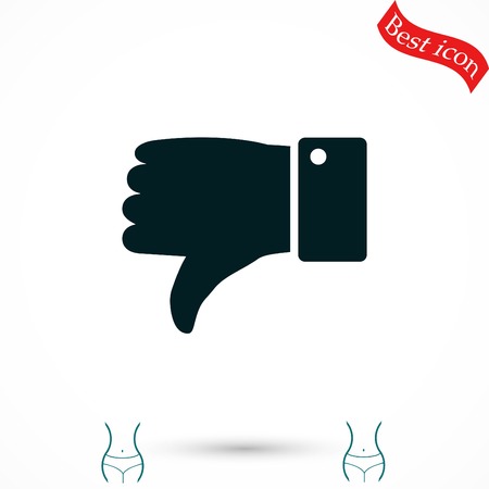 hand. good vector, flat design best vector iconのイラスト素材