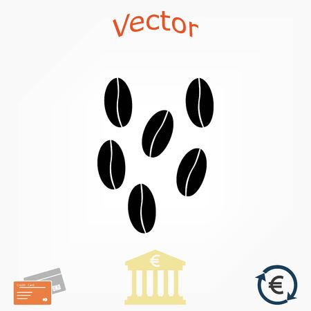 coffee vector icon, flat design best vector iconのイラスト素材