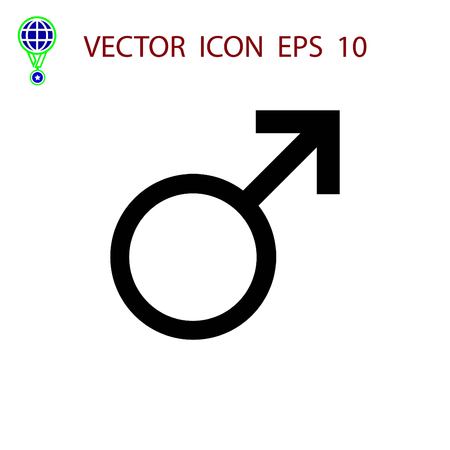 planet symbol icon, flat design best vector iconのイラスト素材