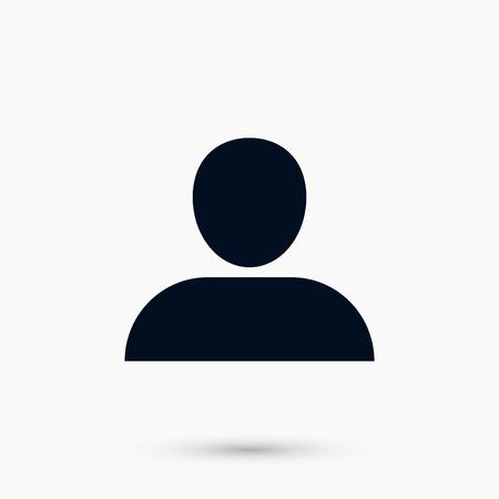 User icon vector, flat design best vector iconのイラスト素材