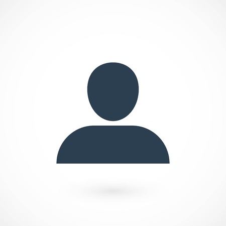 User icon vector, flat design best vector iconのイラスト素材