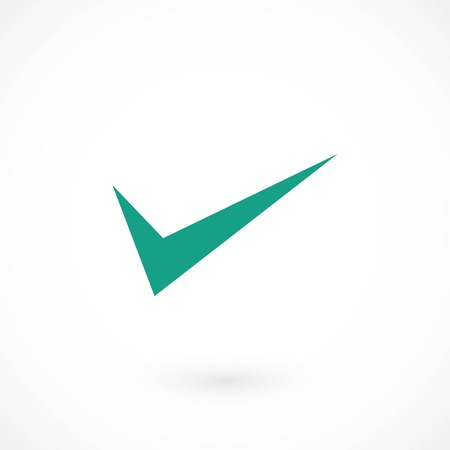 ok vector icon, flat design best vector iconのイラスト素材