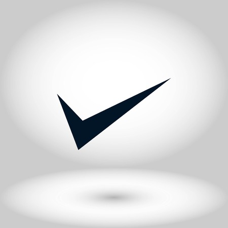 ok vector icon, flat design best vector iconのイラスト素材