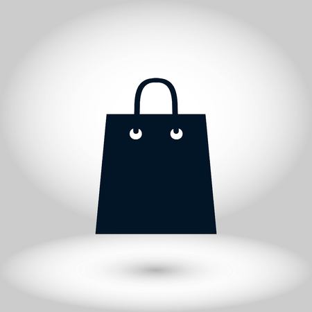 bag vector icon, flat design best vector iconのイラスト素材
