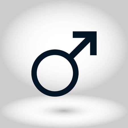 planet symbol icon, flat design best vector iconのイラスト素材