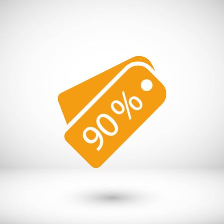 price tag icon.vector, flat design best vector iconのイラスト素材