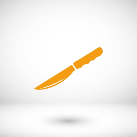 Knife icon vector, flat design best vector iconのイラスト素材
