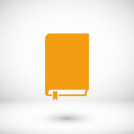 Book icon vector, flat design best vector iconのイラスト素材