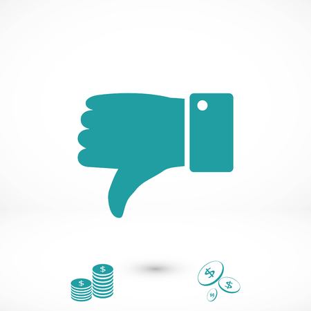 hand. good vector, flat design best vector iconのイラスト素材