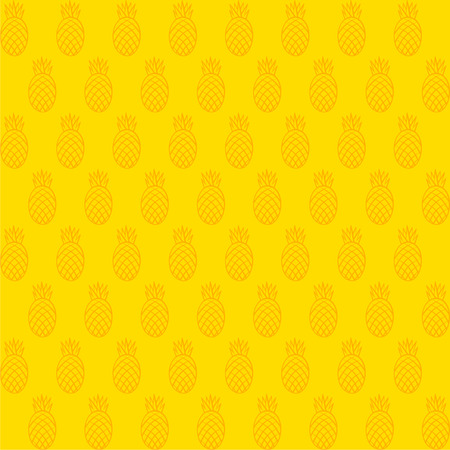 pineapple pattern background design のイラスト素材