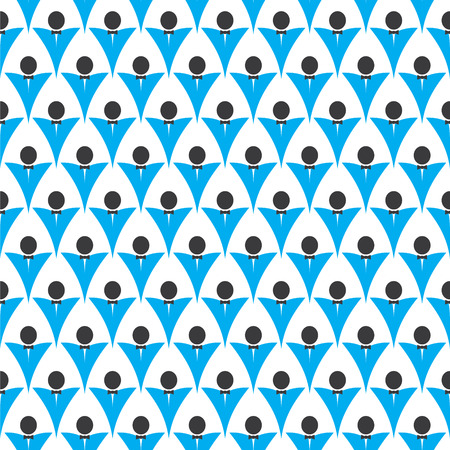 abstract people pattern design vectorのイラスト素材