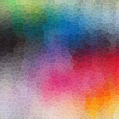 colorful random crystal background のイラスト素材