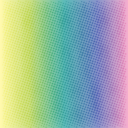abstract colorful halftone background のイラスト素材