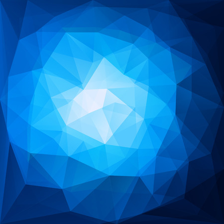 abstract blue triangular random pattern background design vectorのイラスト素材