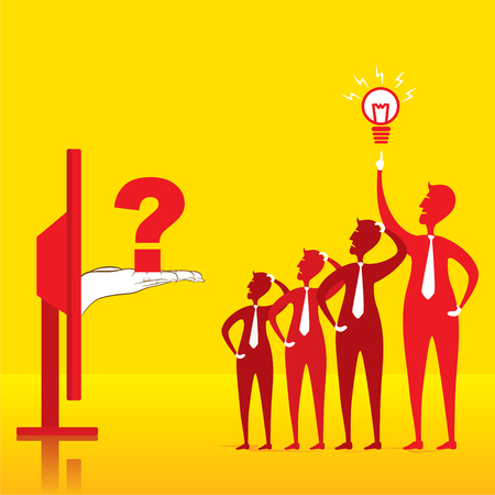 find new idea concept design vectorのイラスト素材