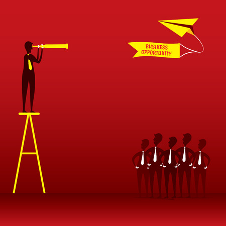 business opportunity concept designのイラスト素材