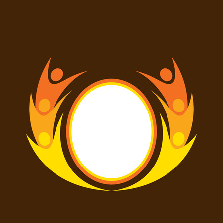 creative people united icon designのイラスト素材