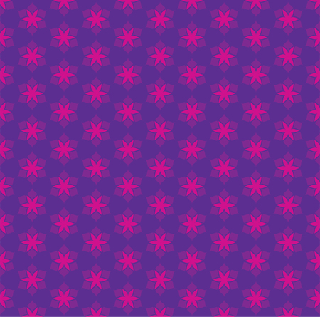 creative abstract shape flower seamless pattern designのイラスト素材