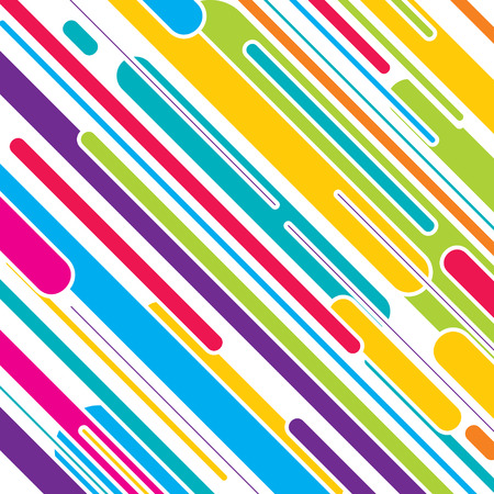 colorful stripes pattern background designのイラスト素材