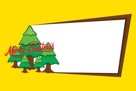 creative merry christmas banner design, black space for you textのイラスト素材