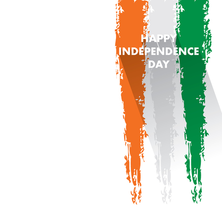 independence day of india, 15th of august greeting designのイラスト素材