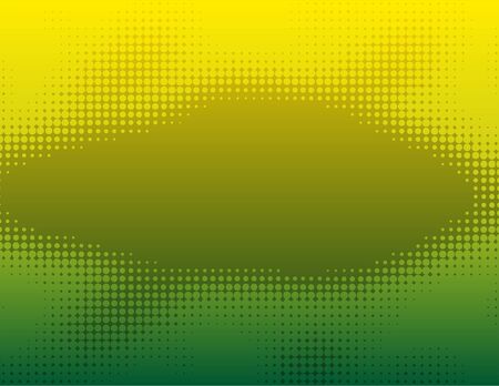 yellow green dot halftone gradient background. yellow dot with texture vectorのイラスト素材