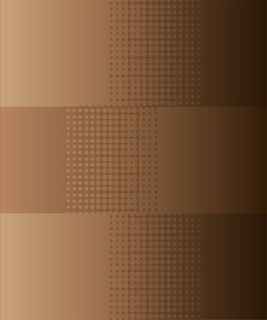 brown dot halftone gradient background. yellow dot with texture vectorのイラスト素材