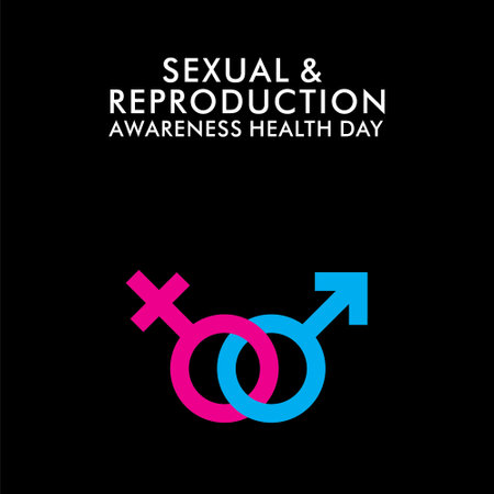 vector illustration of sexual and reproduction awareness health dayのイラスト素材