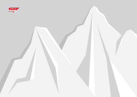 Geometric mountain backgroundのイラスト素材