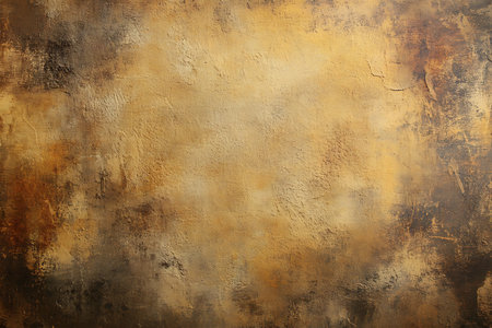A richly textured abstract background in sepia tones. Subtle blurry details and warm hues create an artistic and inviting visual suitable for various creative projects.の素材