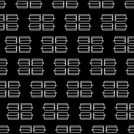 Illustration pattern design of Books with black color background. Good for fabric motif, textile, paper gift, etcのイラスト素材