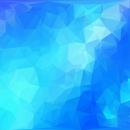 Abstract Blue triangle geometrical backgroundのイラスト素材