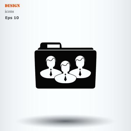 friends iconのイラスト素材