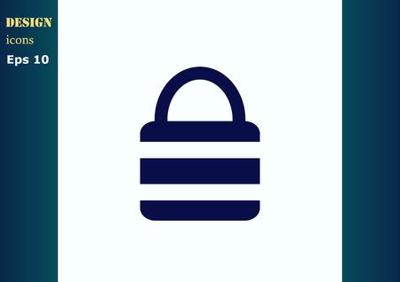 Lock, safety, security iconのイラスト素材