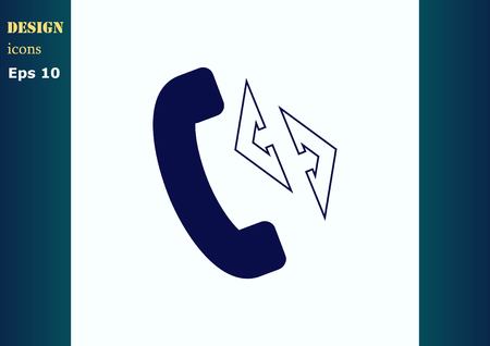 phone, communication, communication iconのイラスト素材