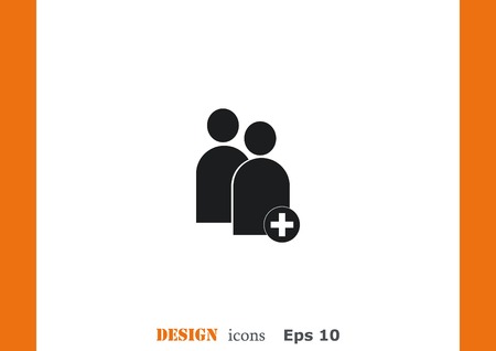 Friends iconのイラスト素材