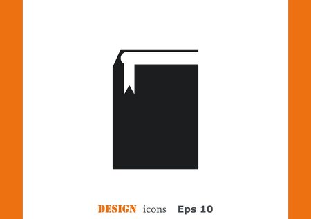Document determining identity icon.のイラスト素材