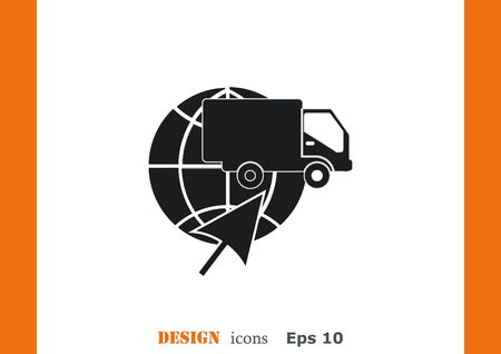 Auto iconのイラスト素材