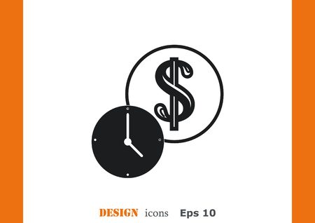 On line sale iconのイラスト素材