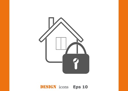 house icon, vector illustration.のイラスト素材