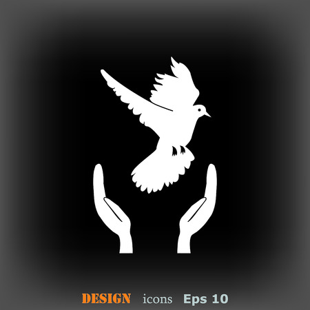 Pigeon iconのイラスト素材