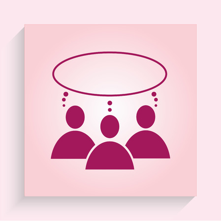 Friendship iconのイラスト素材