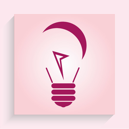 Light, bulb, electricity iconのイラスト素材