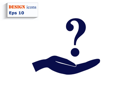 faq icon, question icon.のイラスト素材